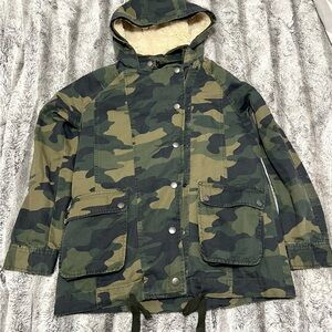 Camouflage Hooded Jacket